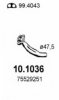 CITRO 75529251 Exhaust Pipe